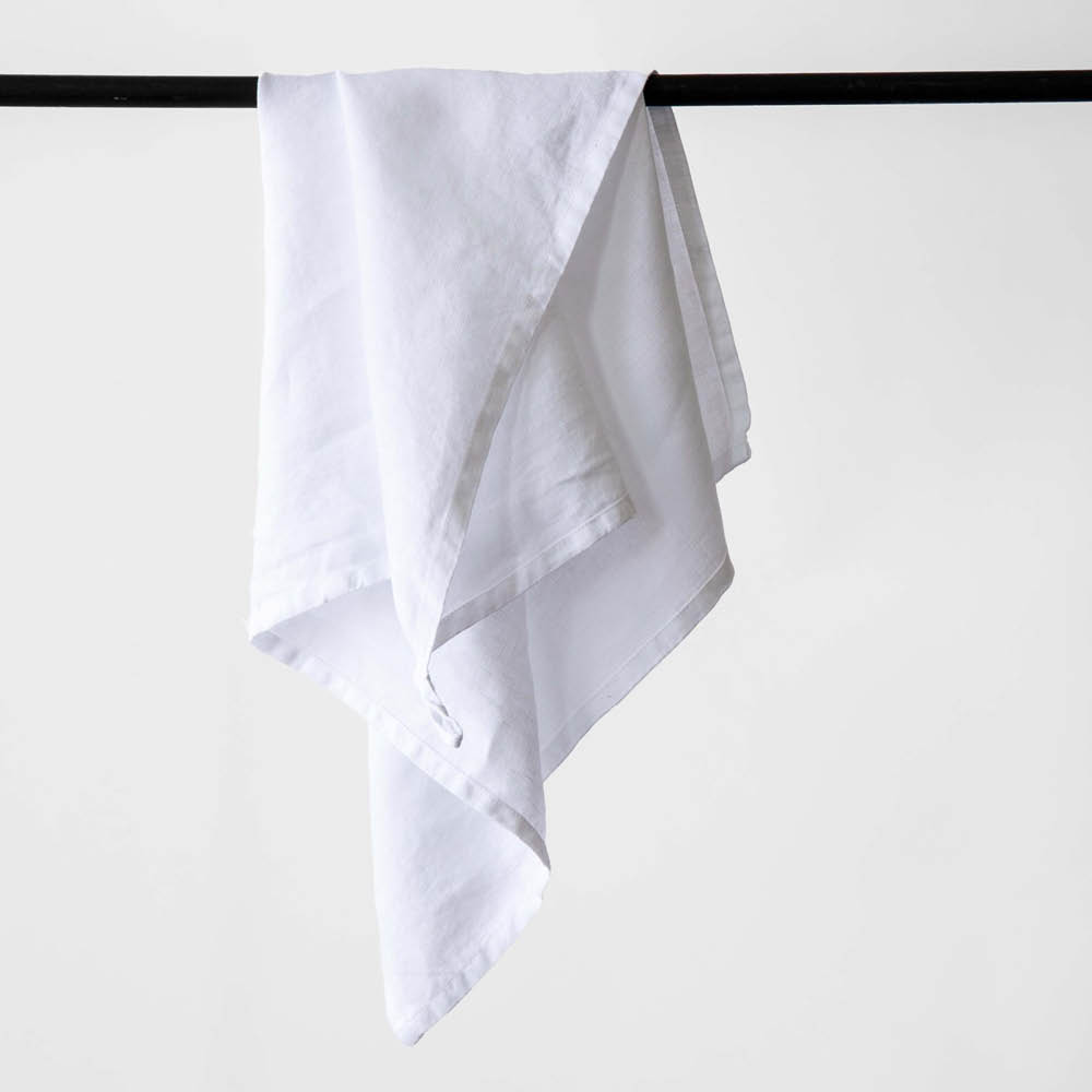 Tell Me More Kökshandduk 50x70 cm bleached white linen