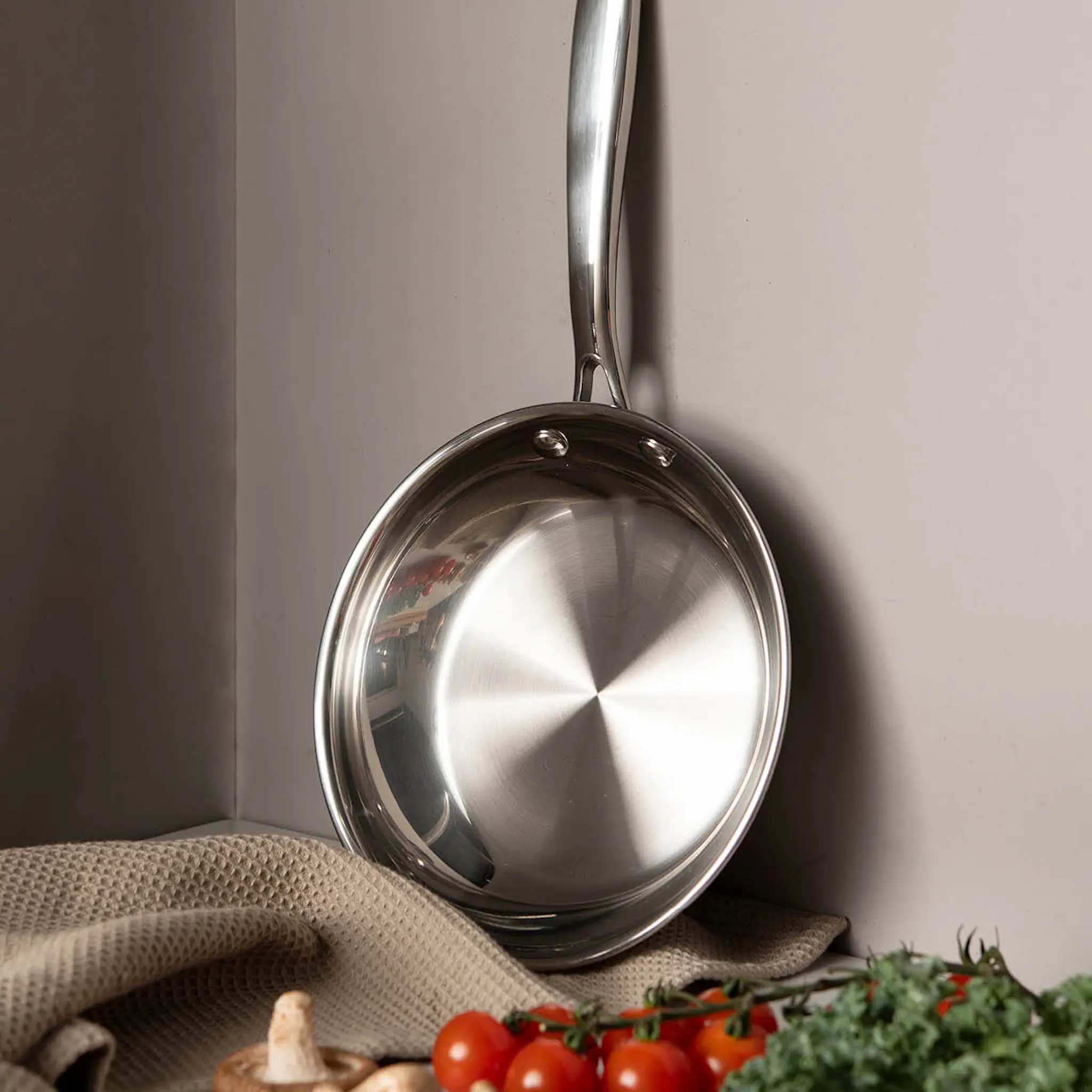 Sabor Optimal stekepanne 20 cm rustfritt stål
