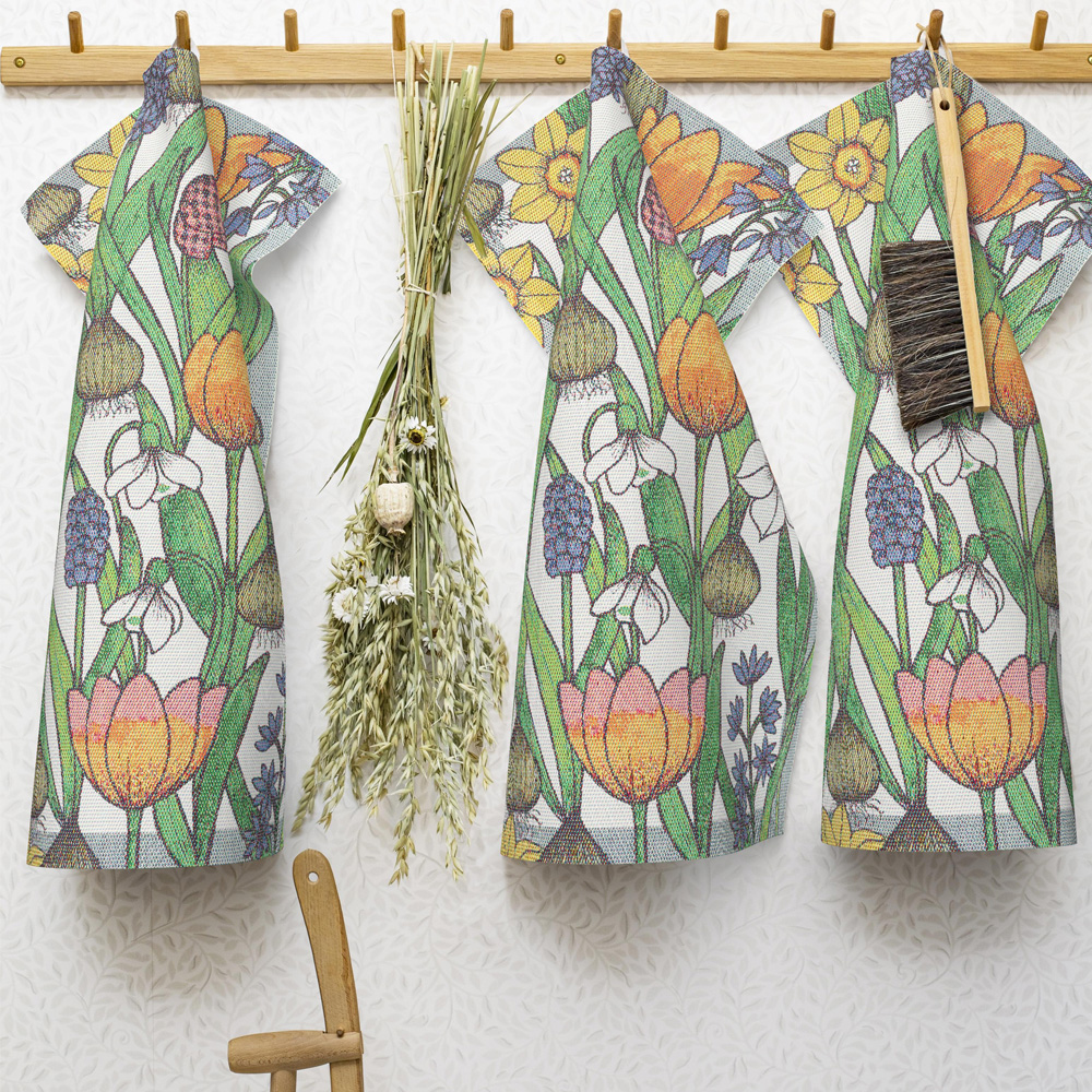 Ekelund Blomsterlök Käsipyyhe 35x50 cm Monivärinen