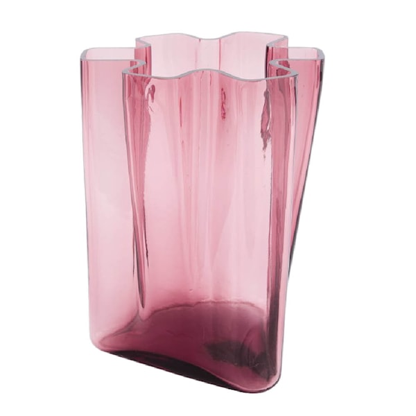 Hanari vas L 38 cm mörklila