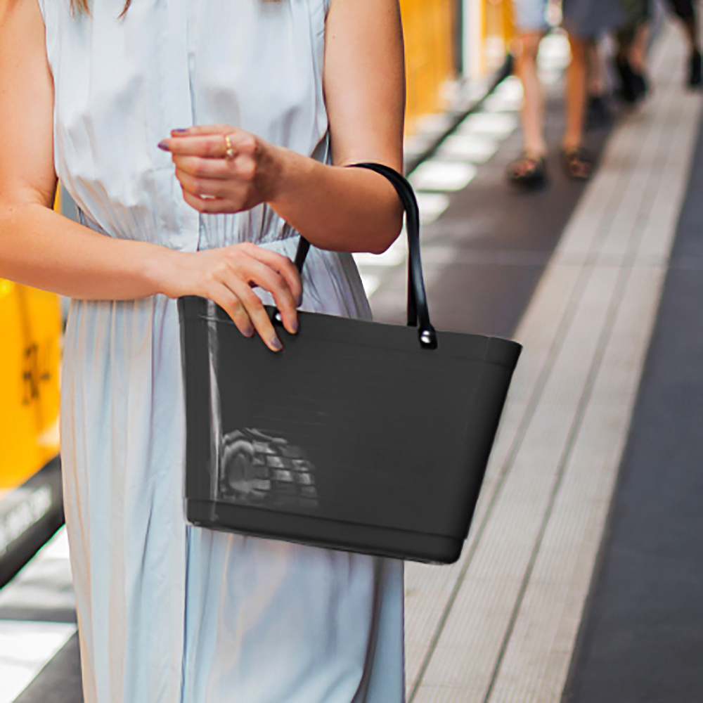 Hinza Väska Plast Liten Mörkgrå