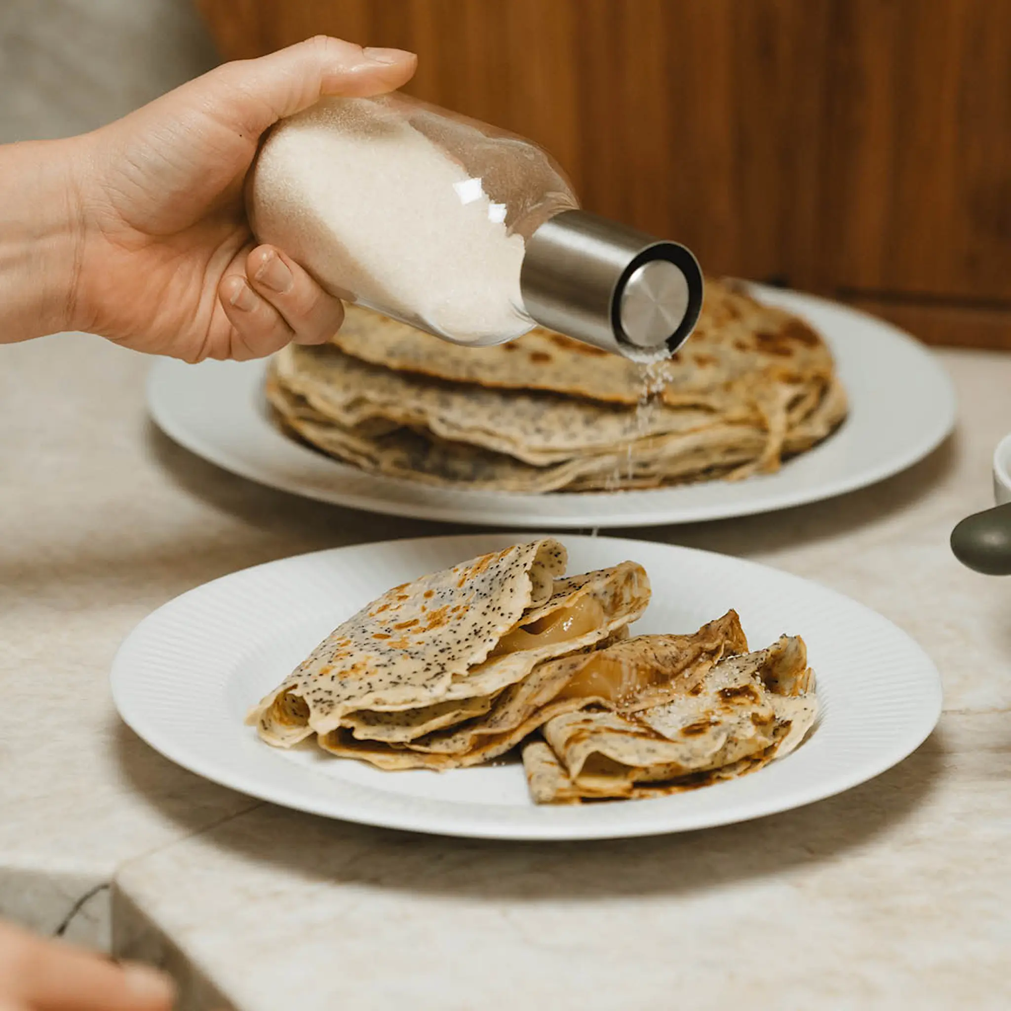 Eva Trio Legio Nova tallrik flat 22 cm 4-pack vit