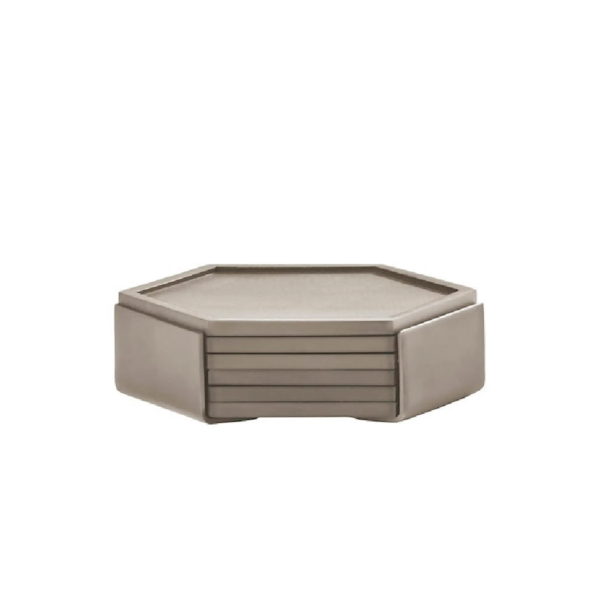 Zone Denmark Bold glassbrikker 6 stk taupe