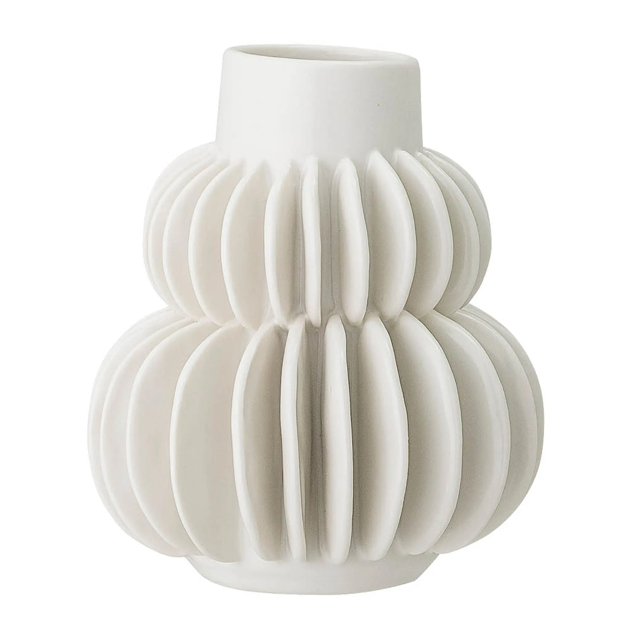 Bloomingville Halfdan Vas 14 cm Vit