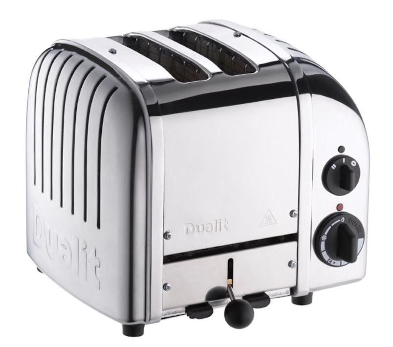 Dualit Dualit Classic Brödrost 2 skivor Rostfri