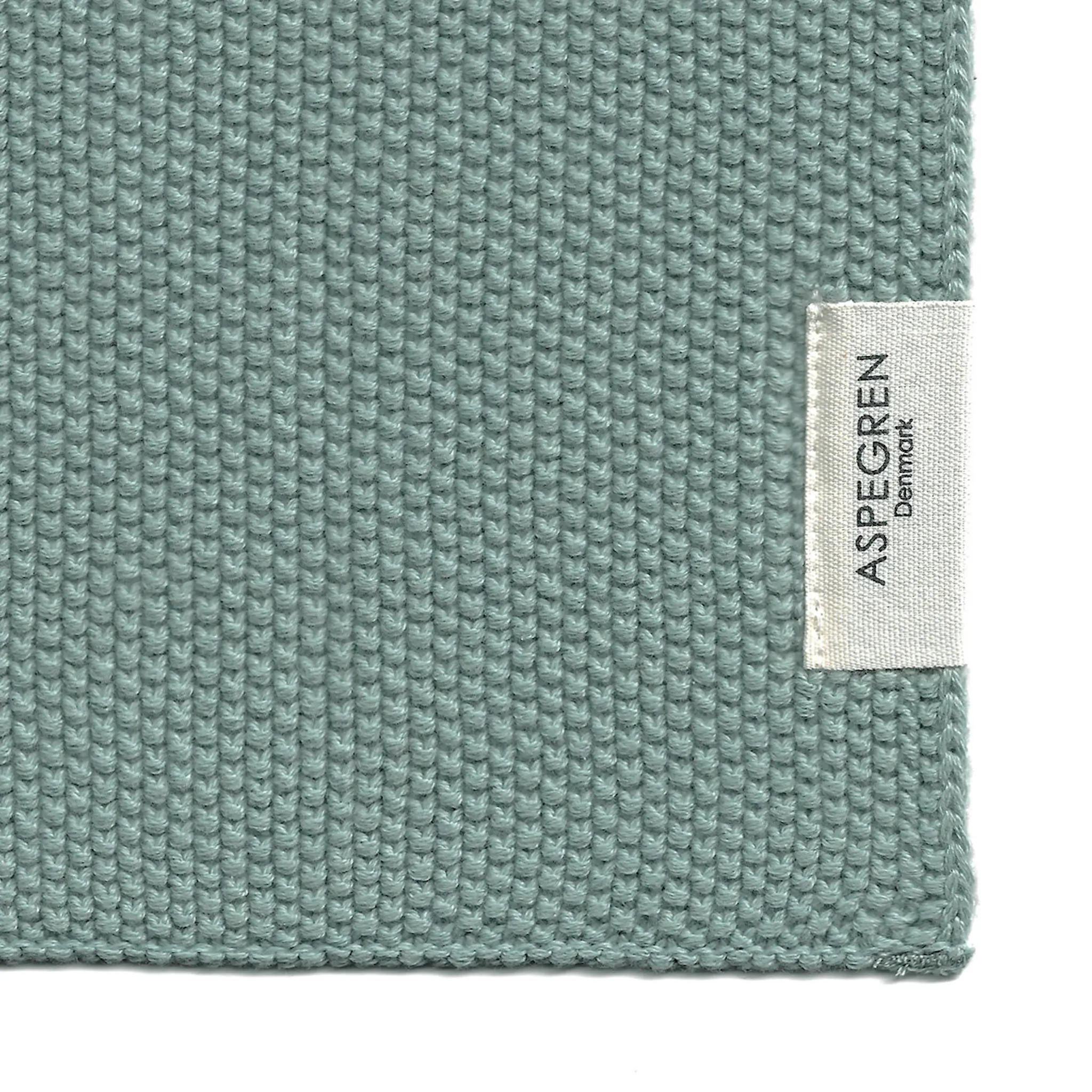Aspegren Solid disktrasa stickad 26x26 cm 2-pack pine