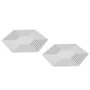Ime Grytlapp 2-Pack Ljus Grå