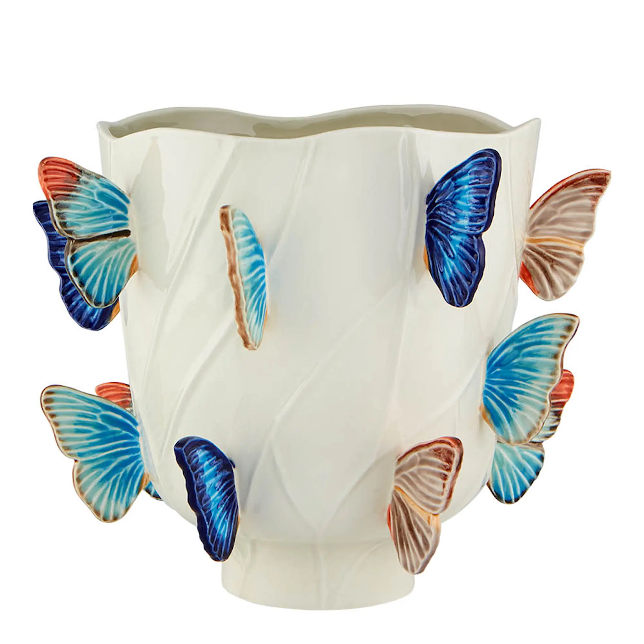 Bordallo Pinheiro Cloudy Butterfly vas 36 cm