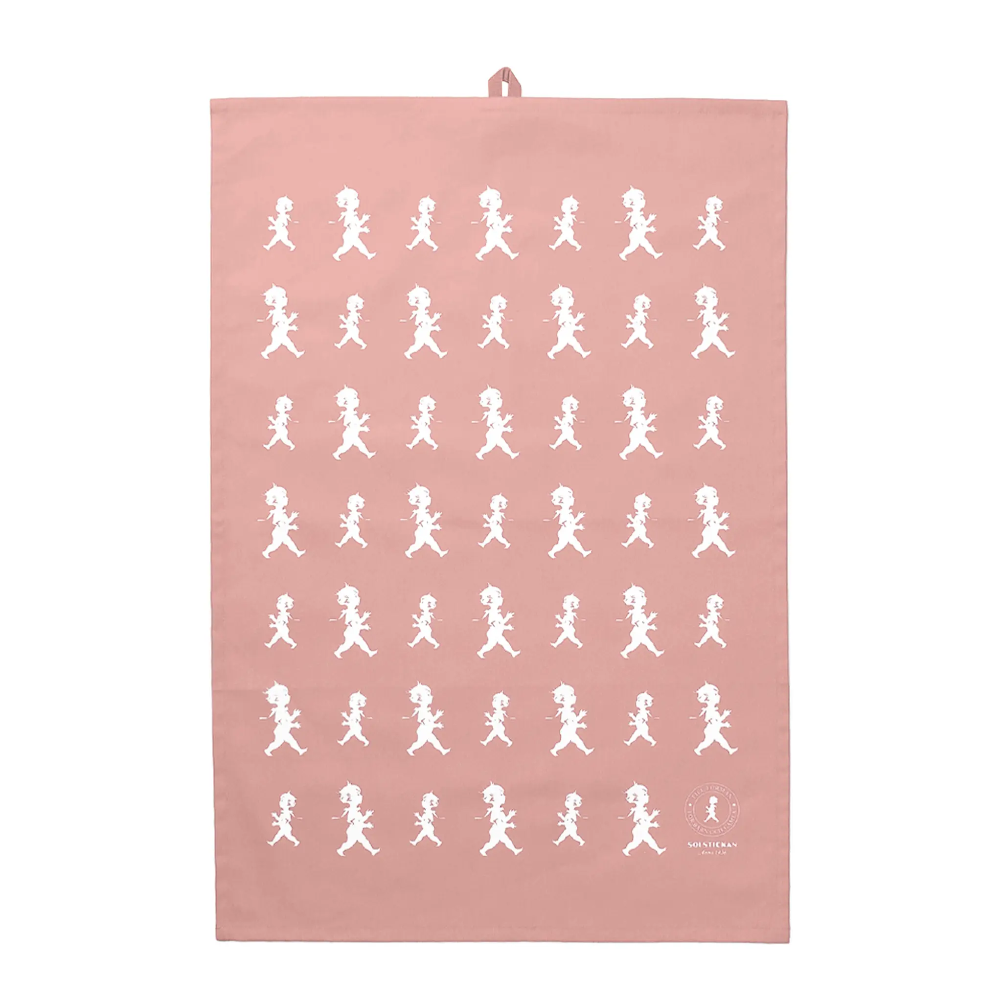 SOLSTICKAN Handduk Halvlinne 50x70 cm Rosa