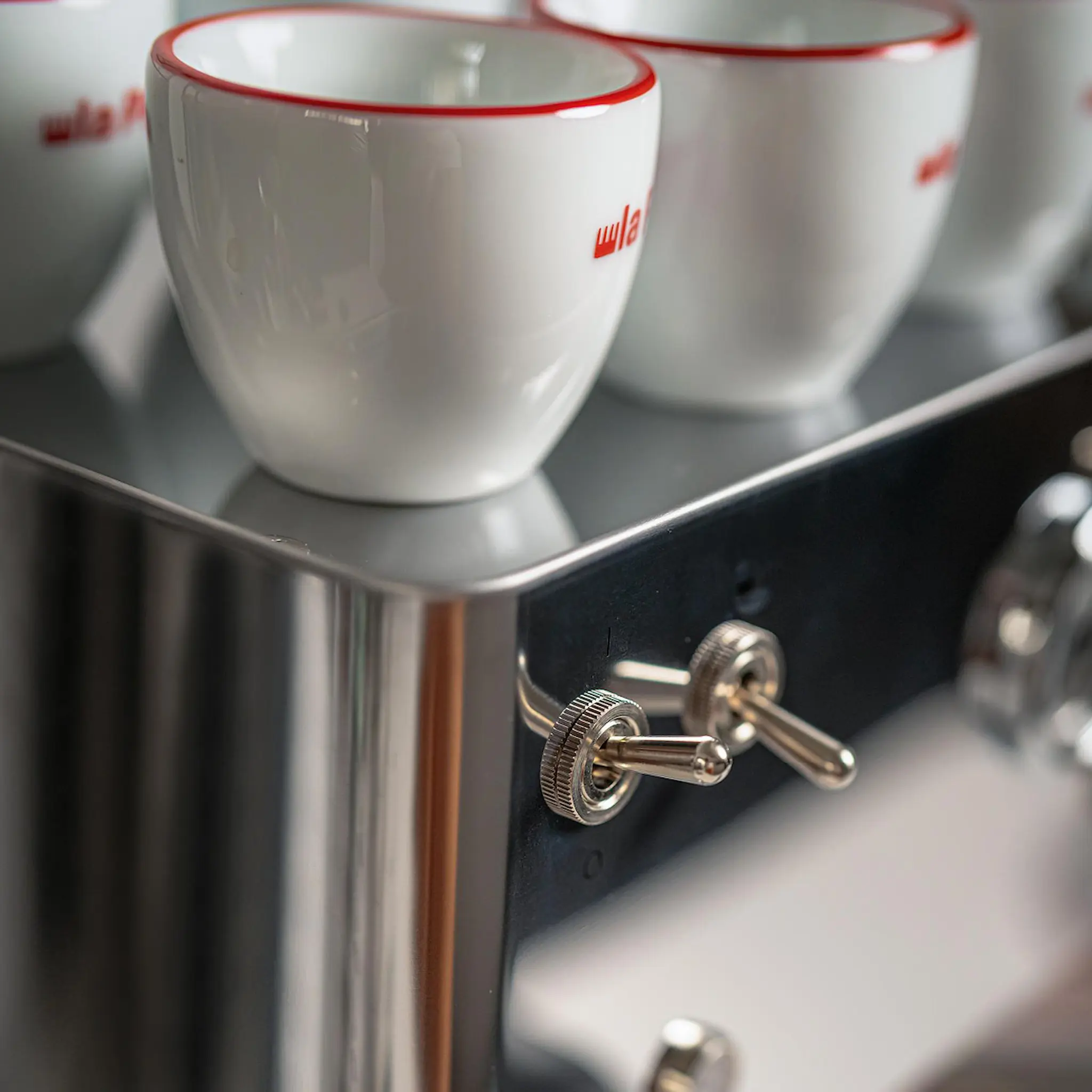 La Pavoni Casabar Steel Manuaalinen Espressokeitin Teräs