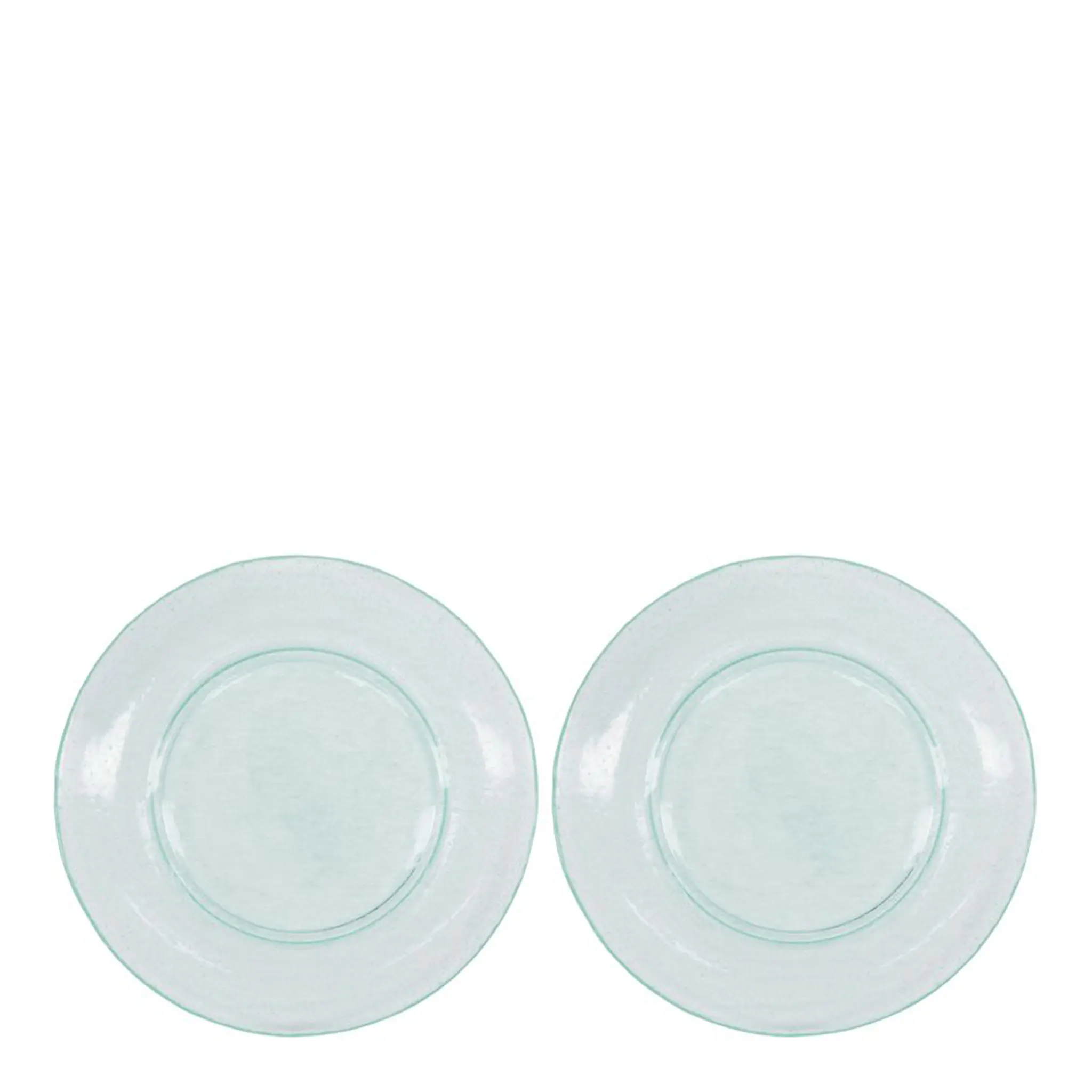 House Doctor Rain Tallrik 27 cm 2-pack Klar