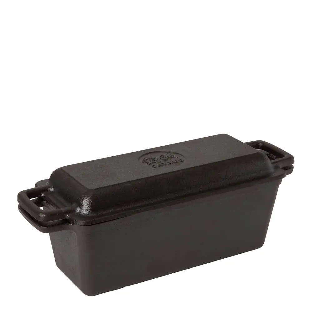 Satake Leipävuoka valurauta 37x14x11 cm 3 L Musta