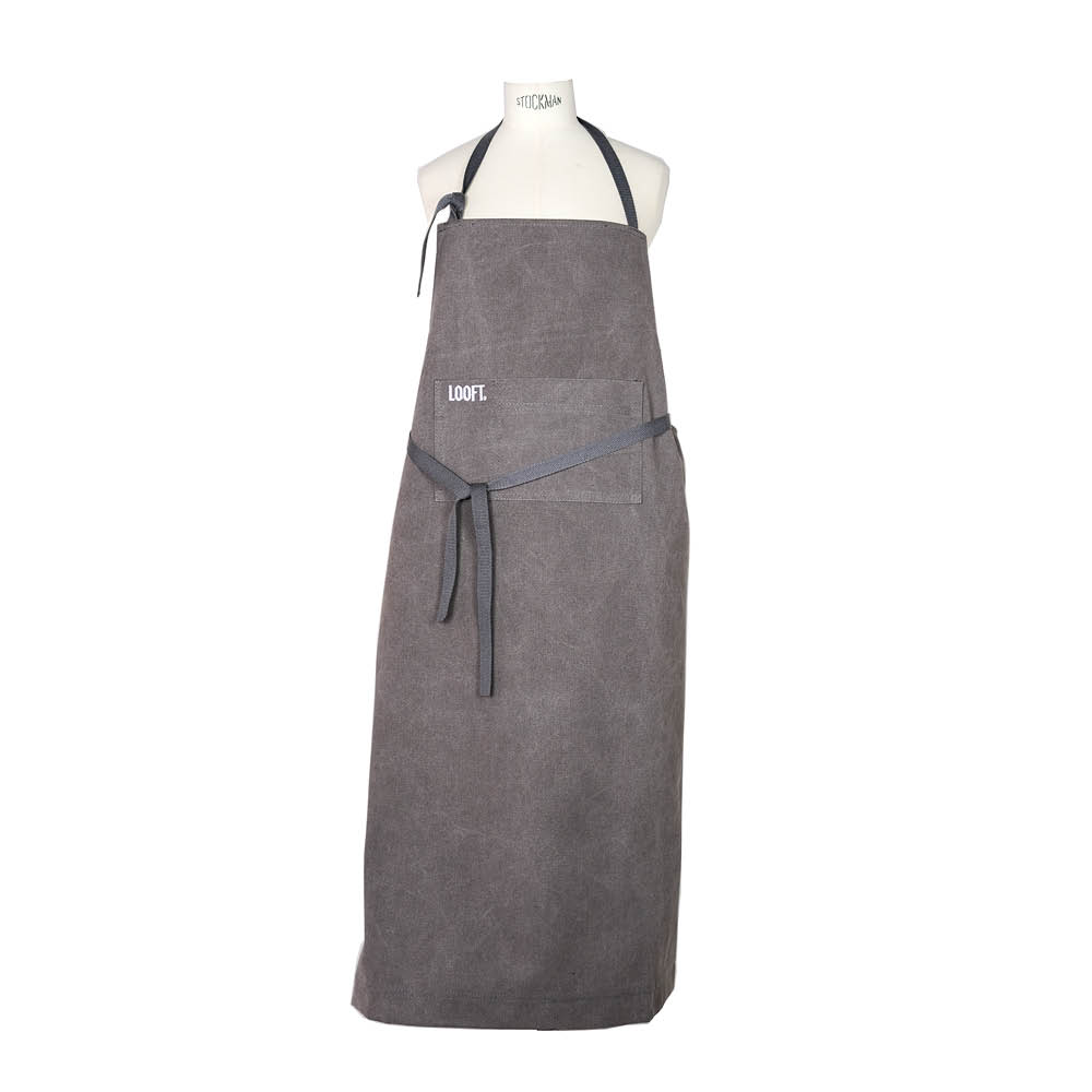 Looft Forkle bomullscanvas 90x80 cm grå