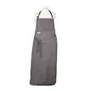 Förkläde bomullscanvas 90x80 cm grå