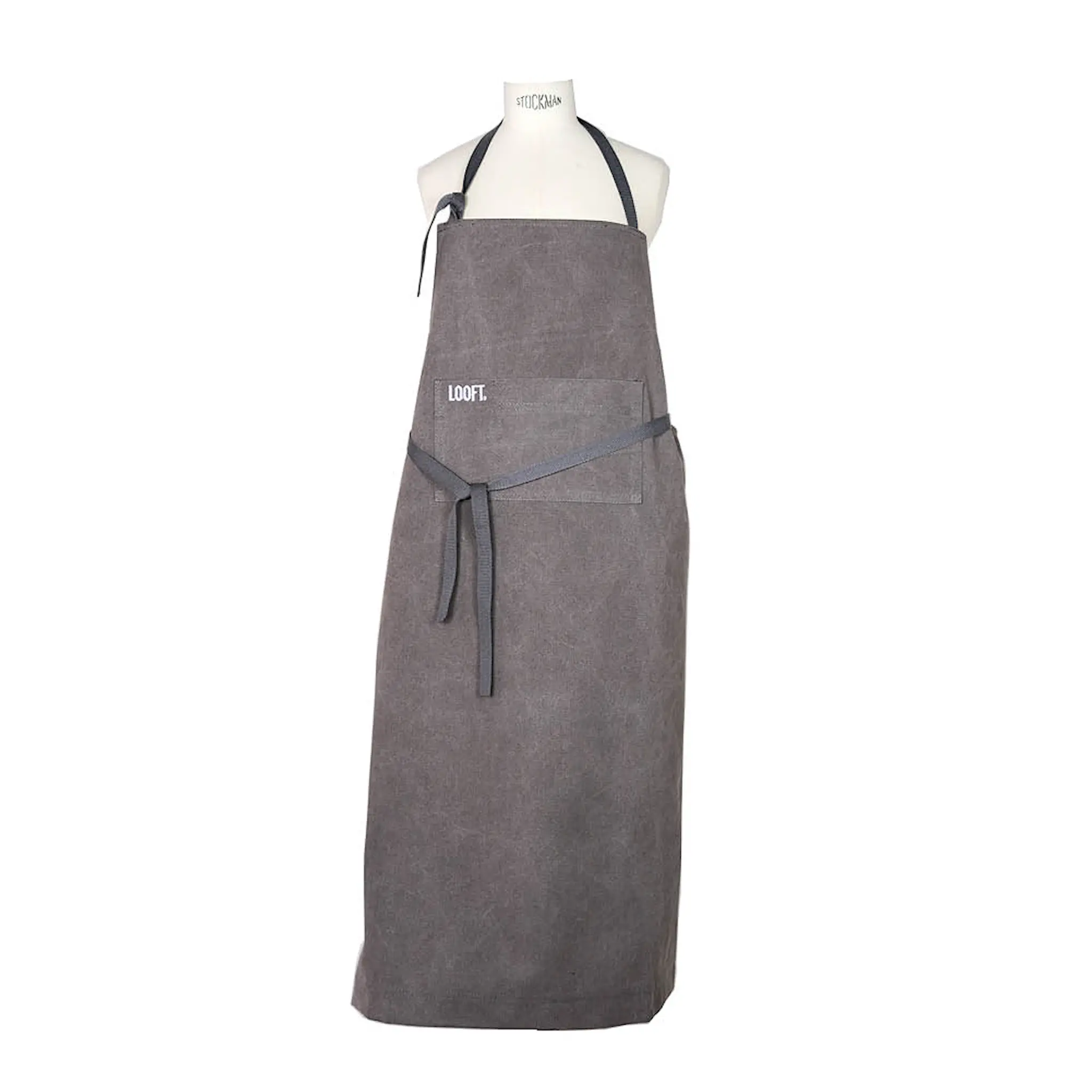 Looft Forkle bomullscanvas 90x80 cm grå