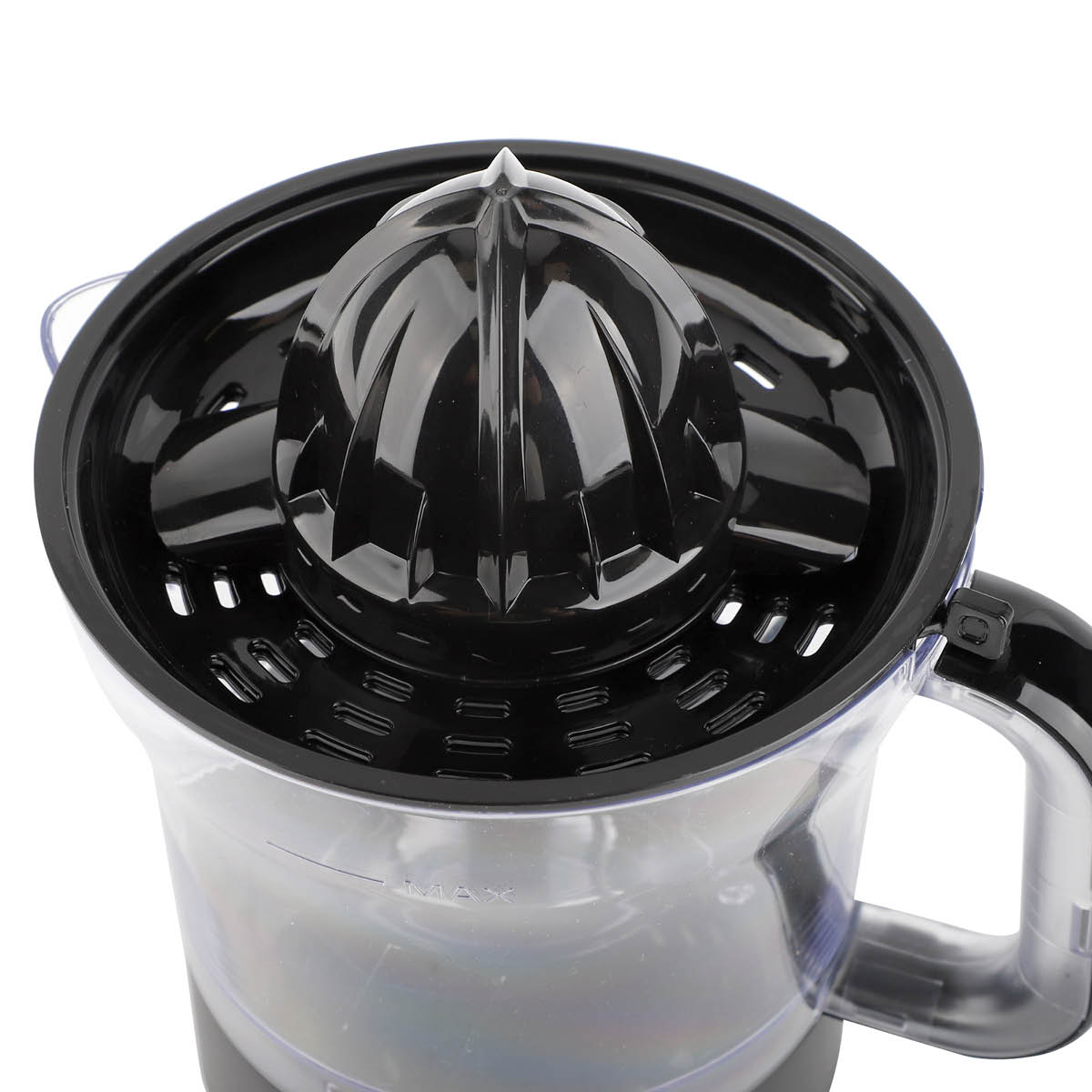 EMERIO Sitruspresser med tilbehør 700 ml svart