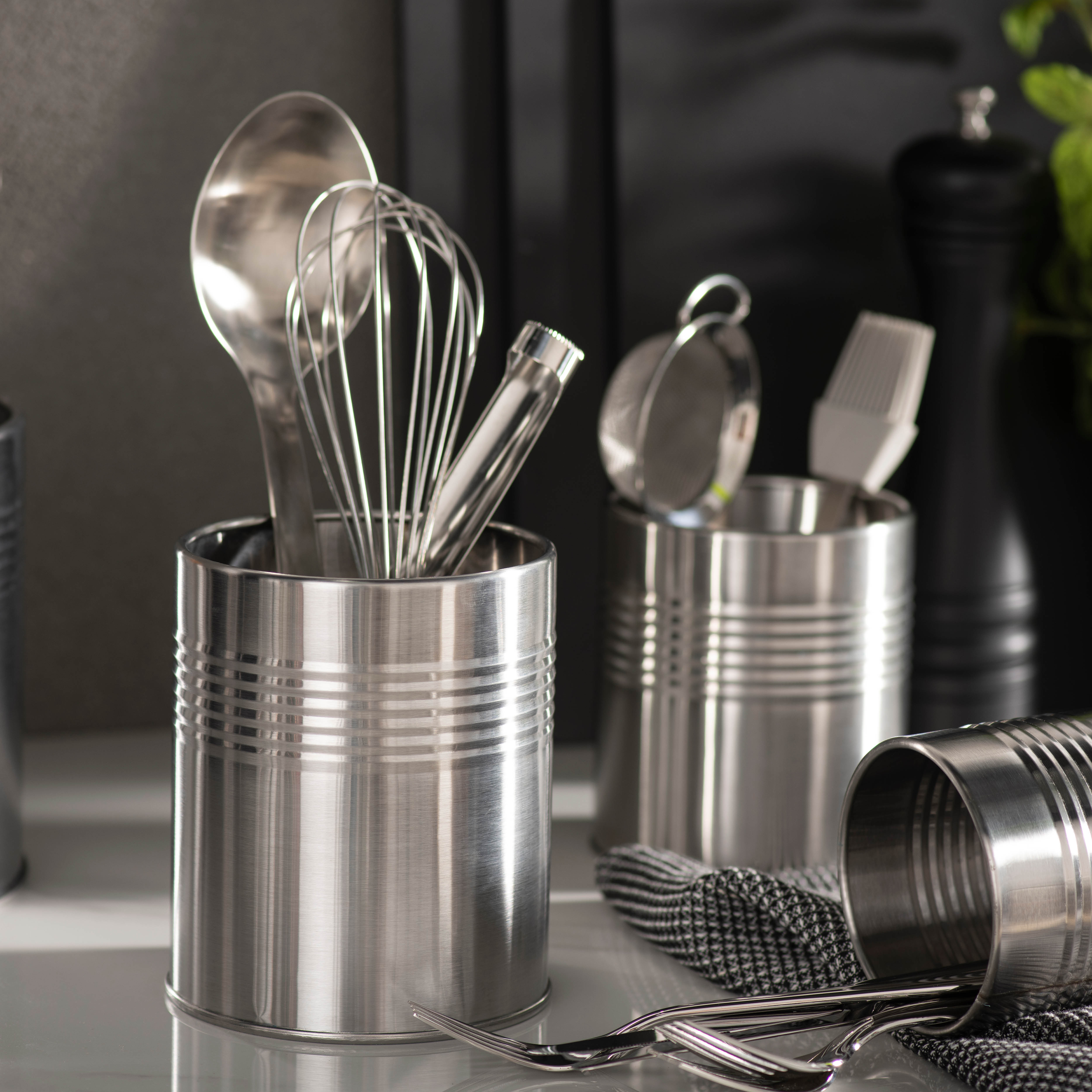 Modern House Steel Box oppbevaringsboks 1,1L