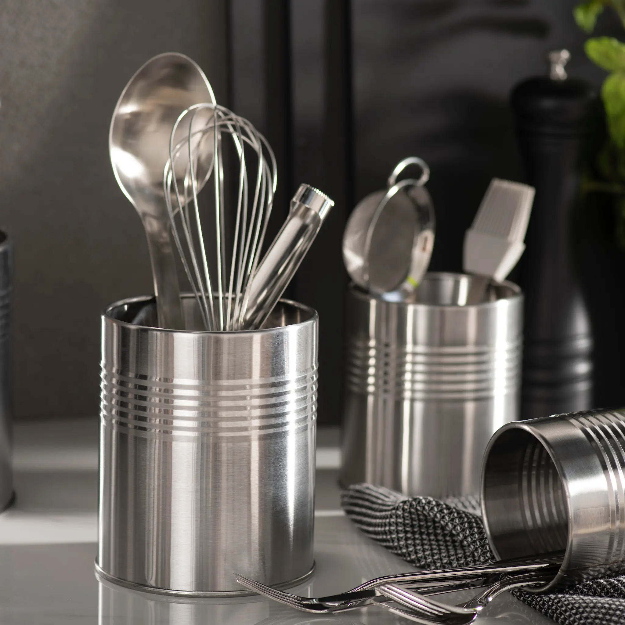 Modern House Steel Box oppbevaringsboks 1,1L