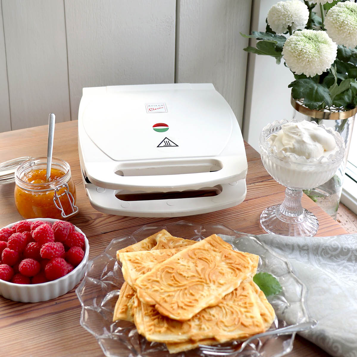 Åviken Classic gorojärn keramisk 1000W vit