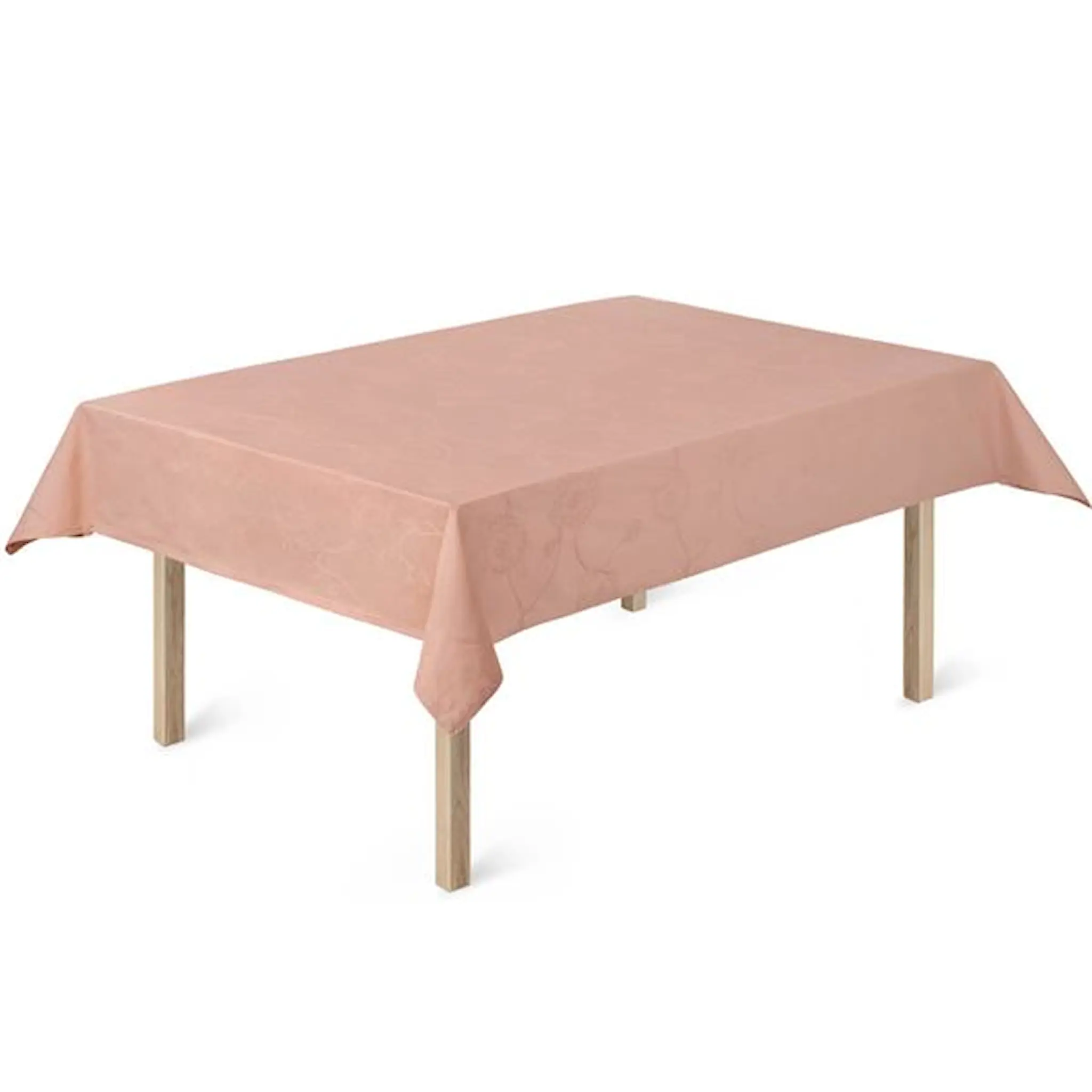 Kähler Hammer Poppy Damastduk 150x320 cm Nude