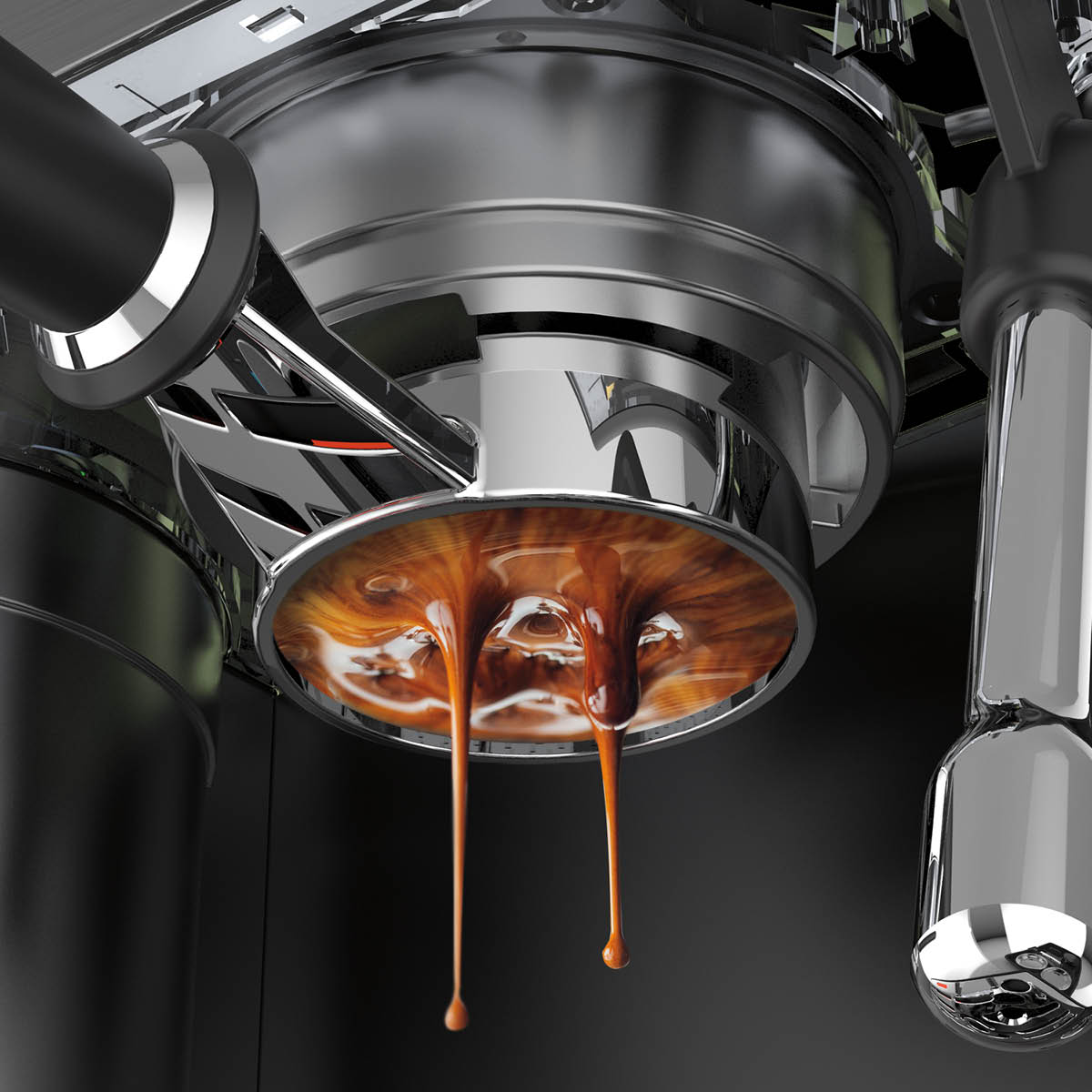 Cuisinart Espresso Bar Grind&Brew espressomaskin med kvarn EM640E 2,2 L