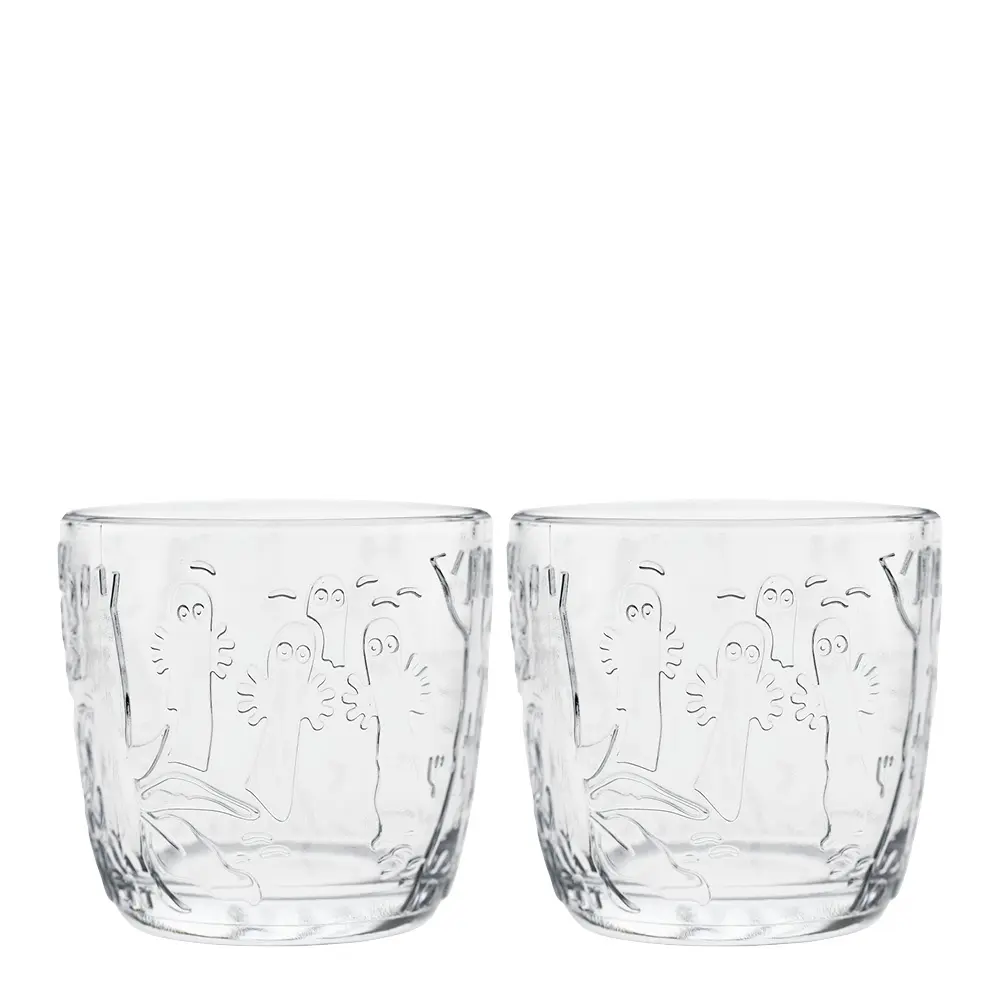 Mumin Juomalasi 28 cl 2 kpl Kirkas