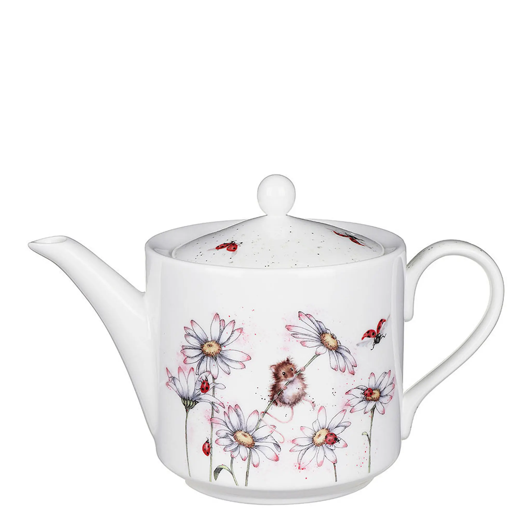 Wrendale Design Tekanna 1,13 L Mus och Blomma