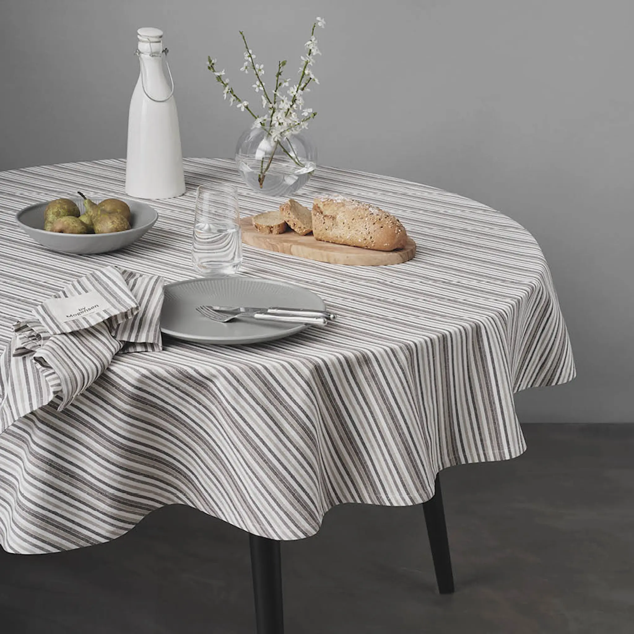 By Mogensen Duk 180 cm Small Stripes