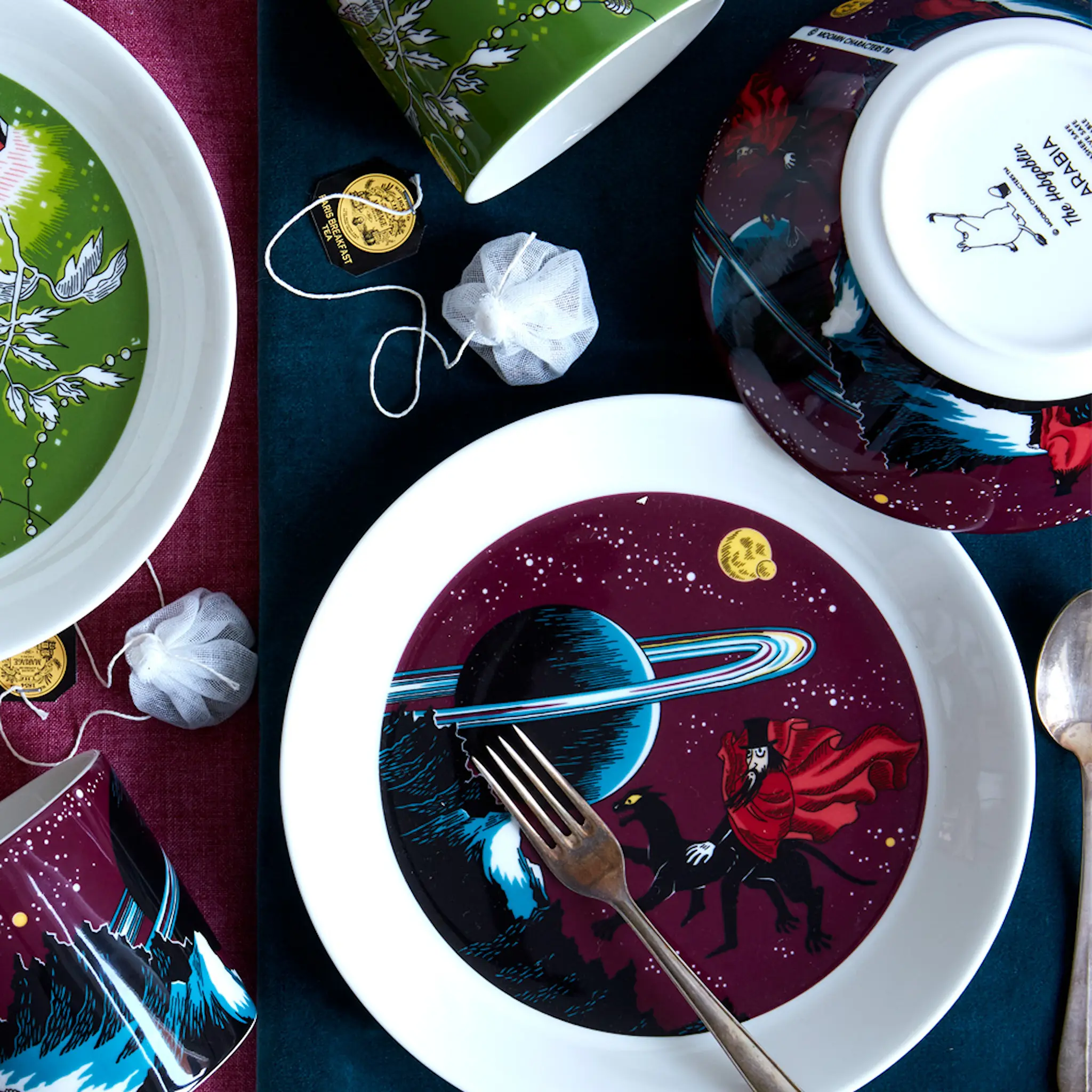 Moomin Arabia Muumi Lautanen Taikuri 19 cm