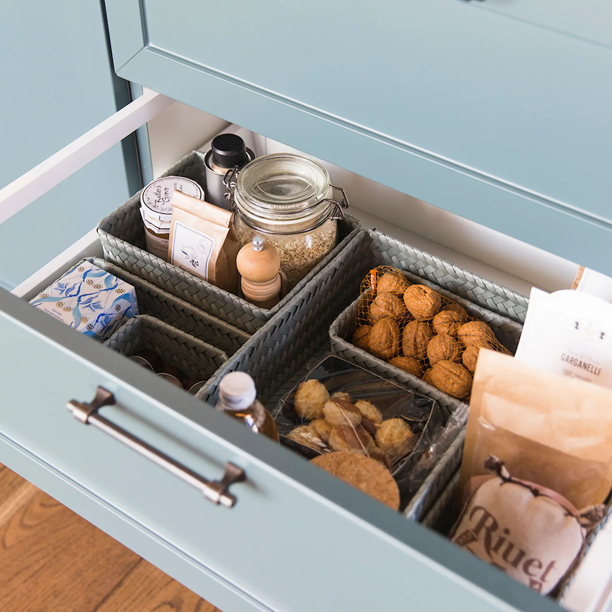 Handed By Fit stor oppbevaringskurv 36x24x10 cm eucalyptus