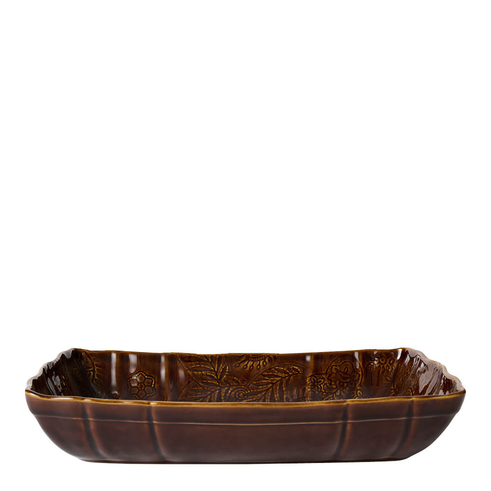 Sthål Arabesque ugnsform 35x23 cm coffee