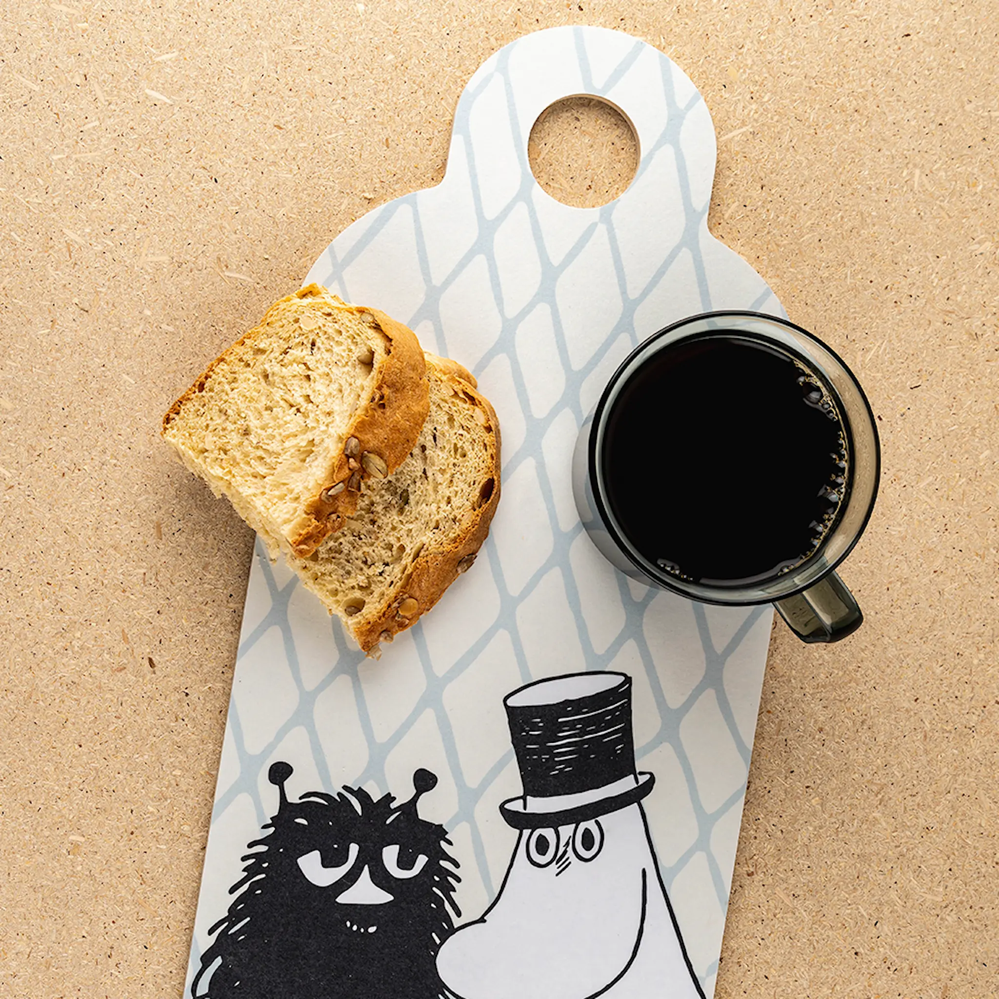 Muurla Muumi Leikkuulauta / Tarjotin 17x44 cm