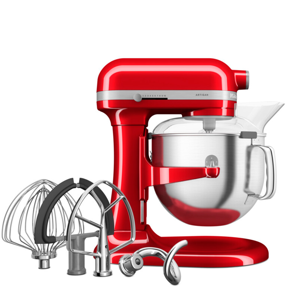 KitchenAid KitchenAid Artisan Köksmaskin 6,6 L 5KSM70SHXECA Röd Metallic