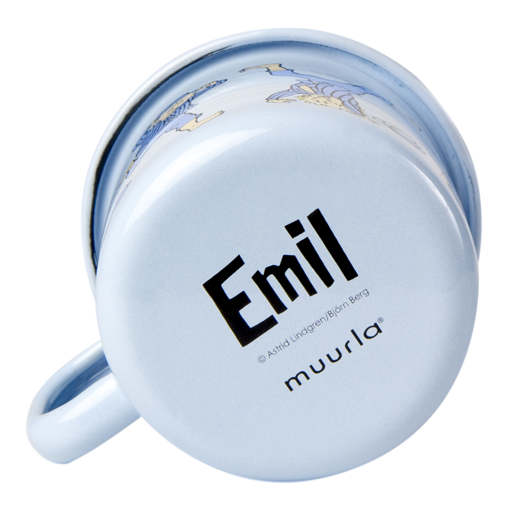 Muurla Vaahteramäen Eemeli Emalimuki 2,5 dl Sininen