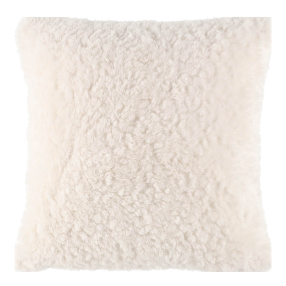 Fanni K Wooly pute 45x45 cm naturhvit