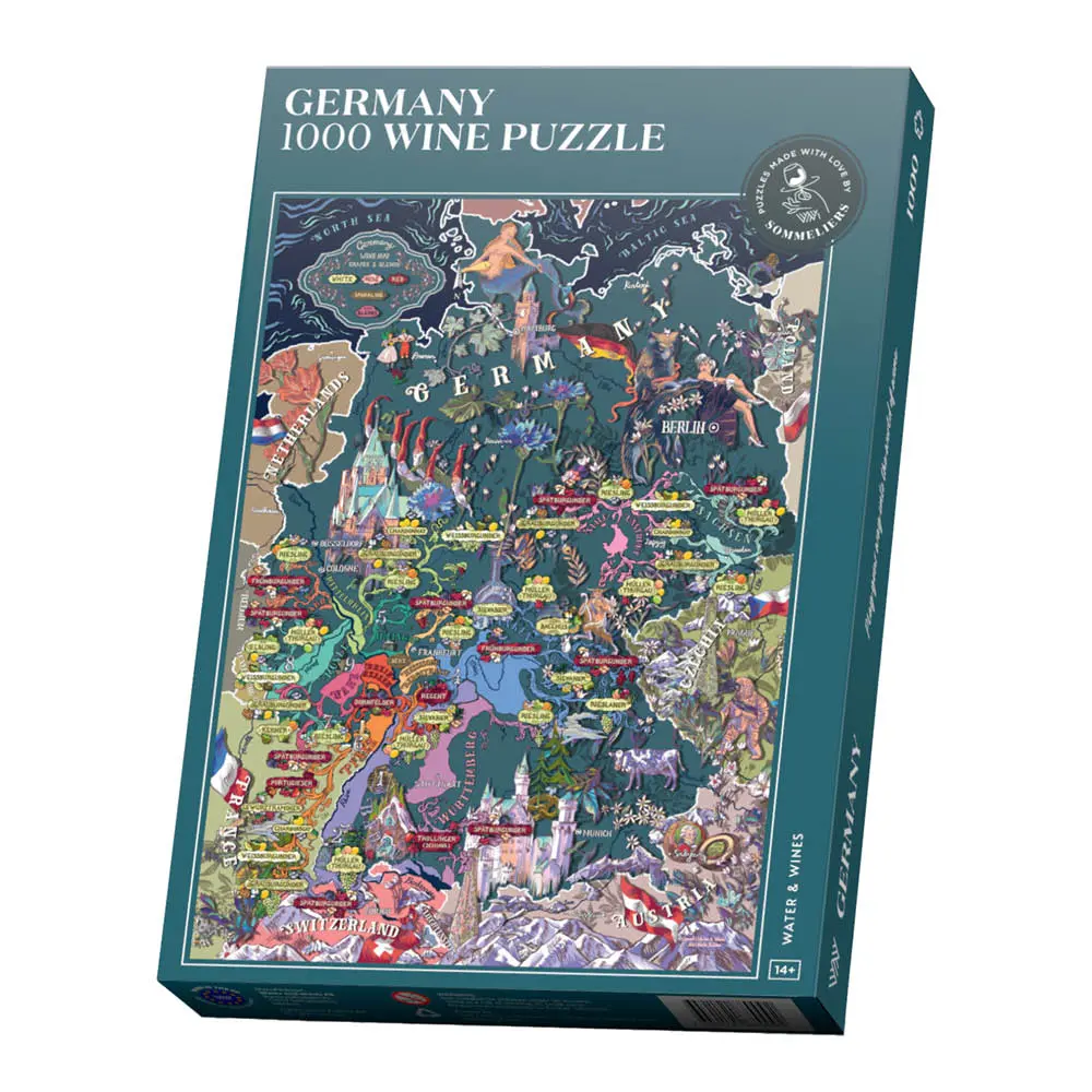 Wine Puzzle Palapeli Saksa 1000 palaa