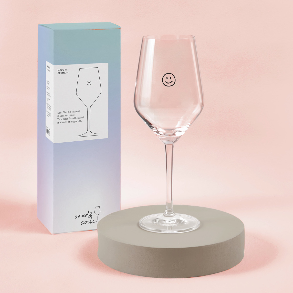 Sand & Soda Vinglas smiley 48 cl