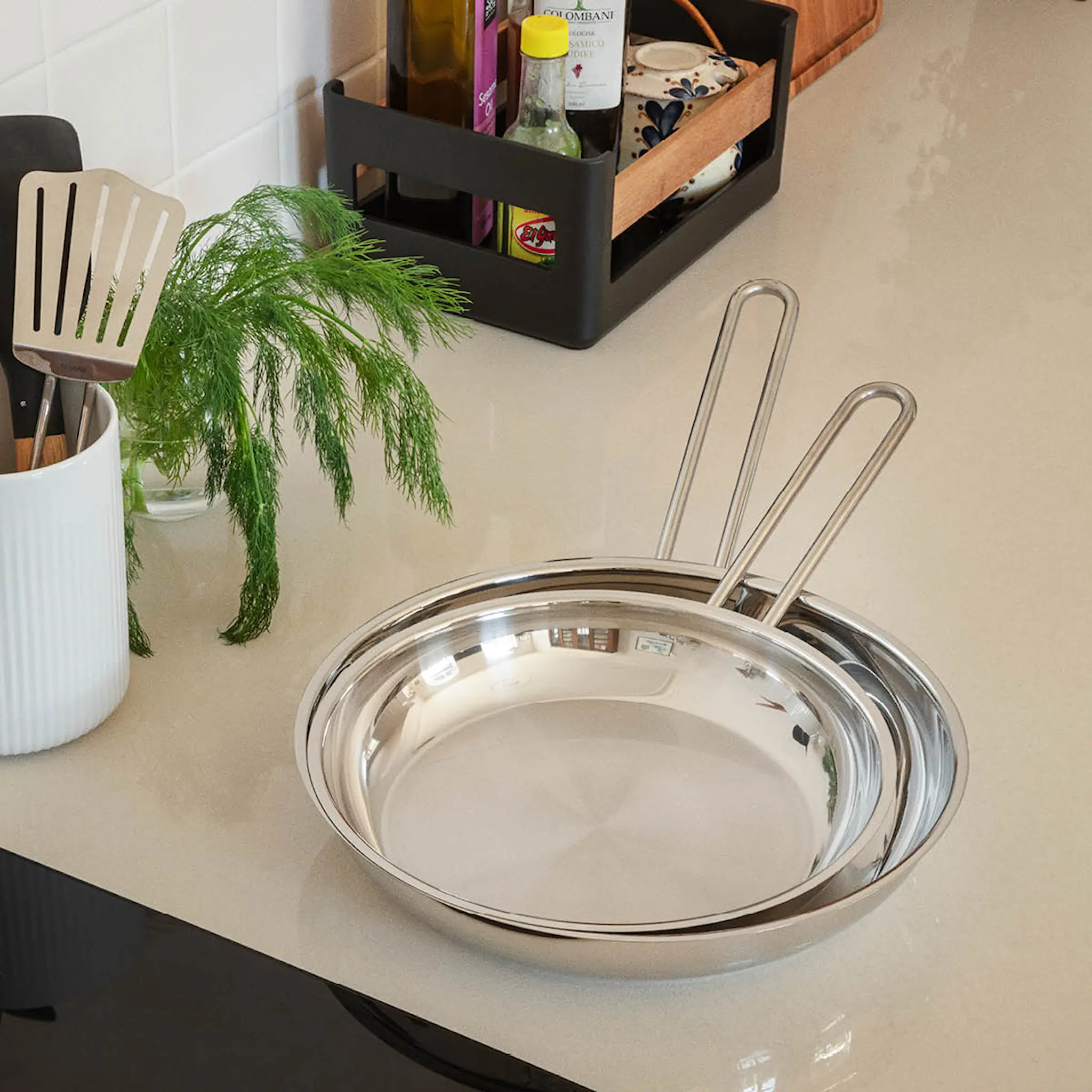 Eva Trio Stainless Steel stekepanne 24 cm