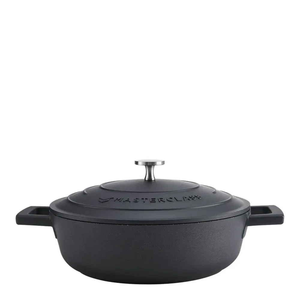 Cast Aluminium Matala pata 2,5 L Musta