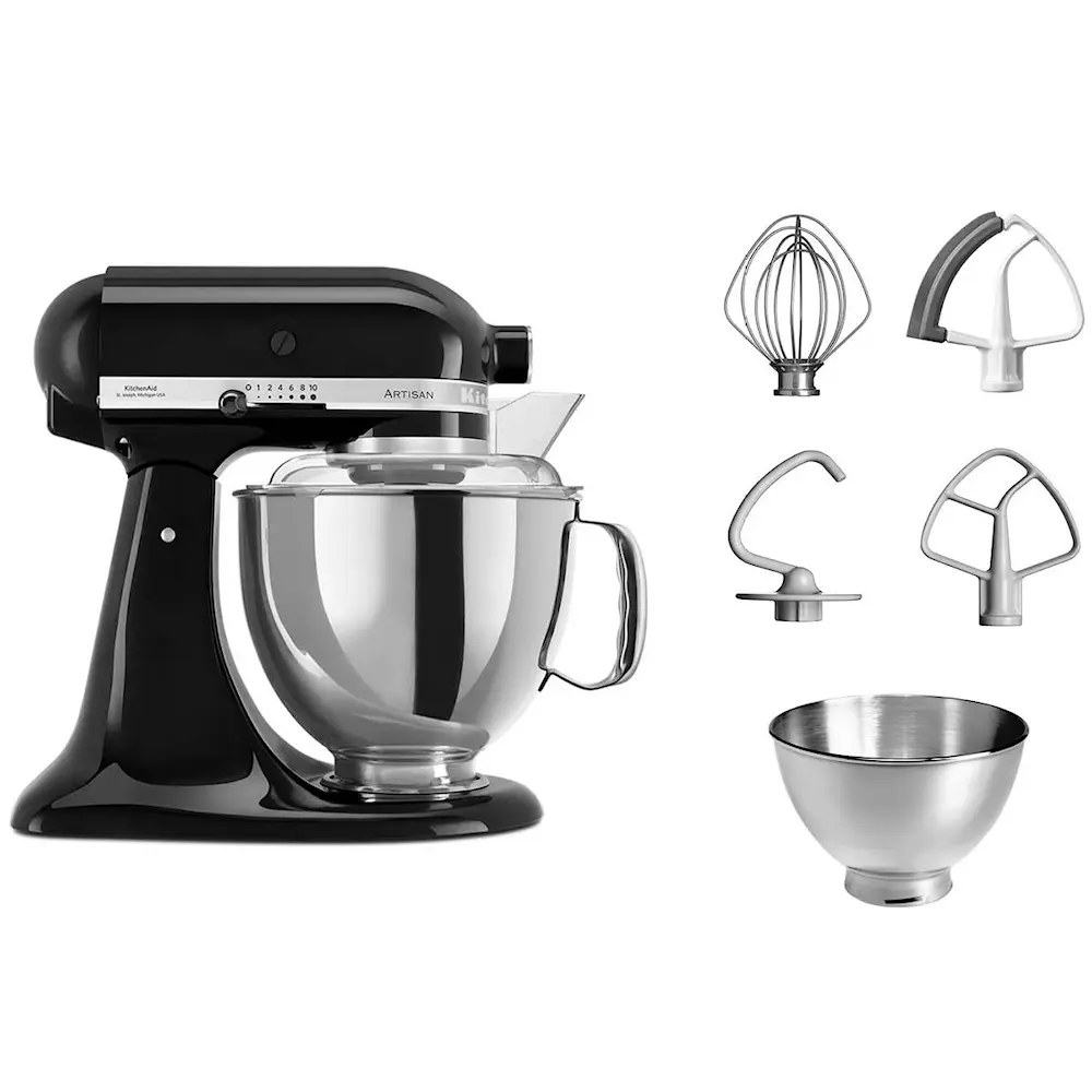 KitchenAid Artisan Yleiskone 4,8 + 3 L Onyx
