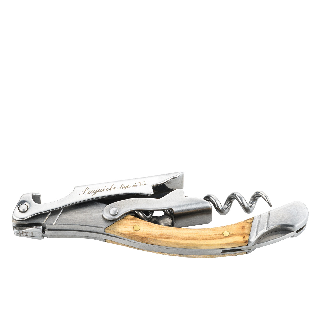 Laguiole Style de Vie Korketrekker set oak