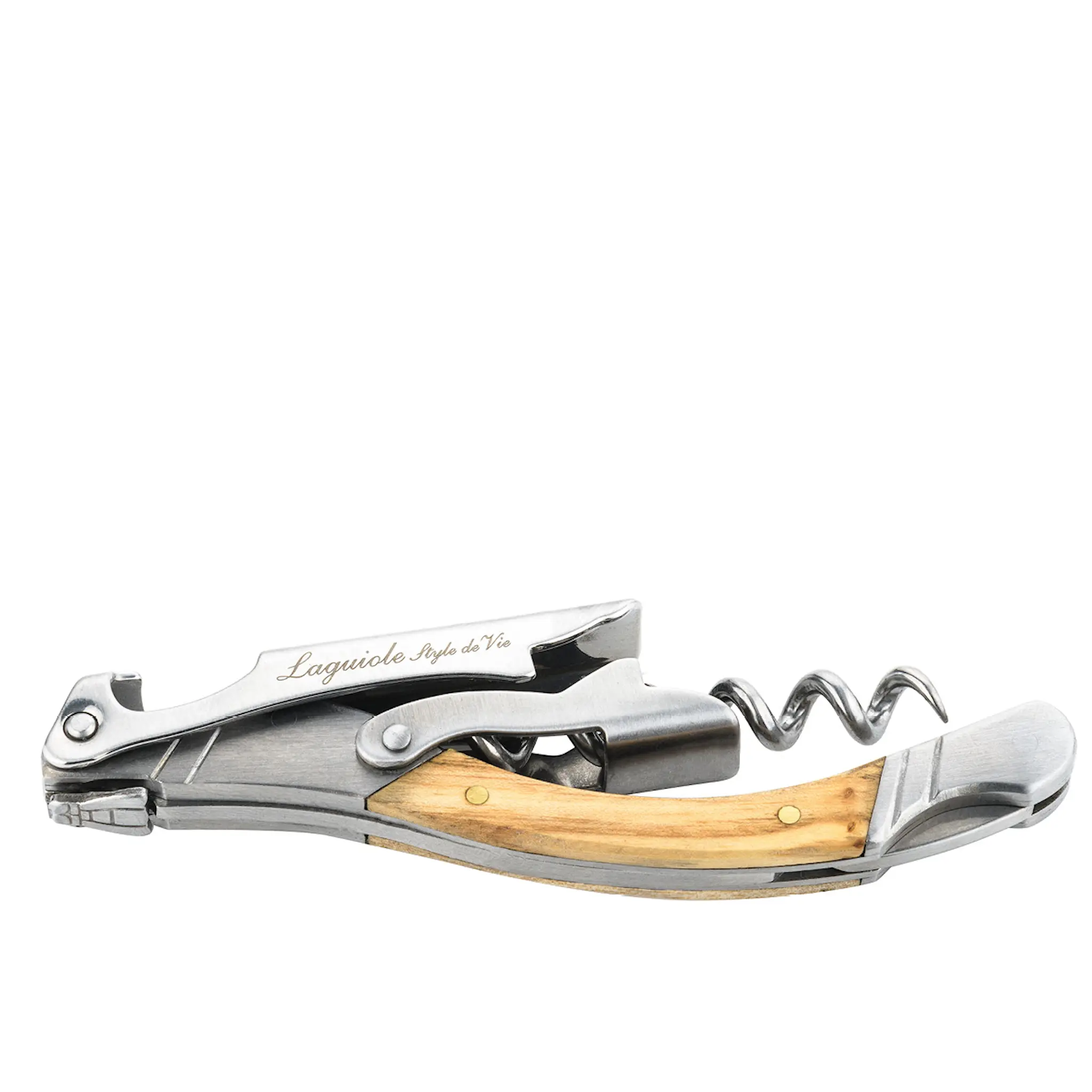 Laguiole Style de Vie Korkkiruuvisetti Tammi