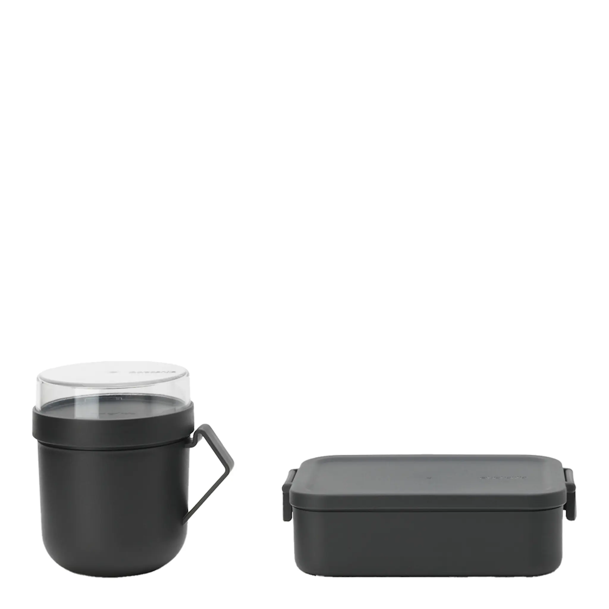 Brabantia Make & Take lounassetti 2 osaa tummanharmaa