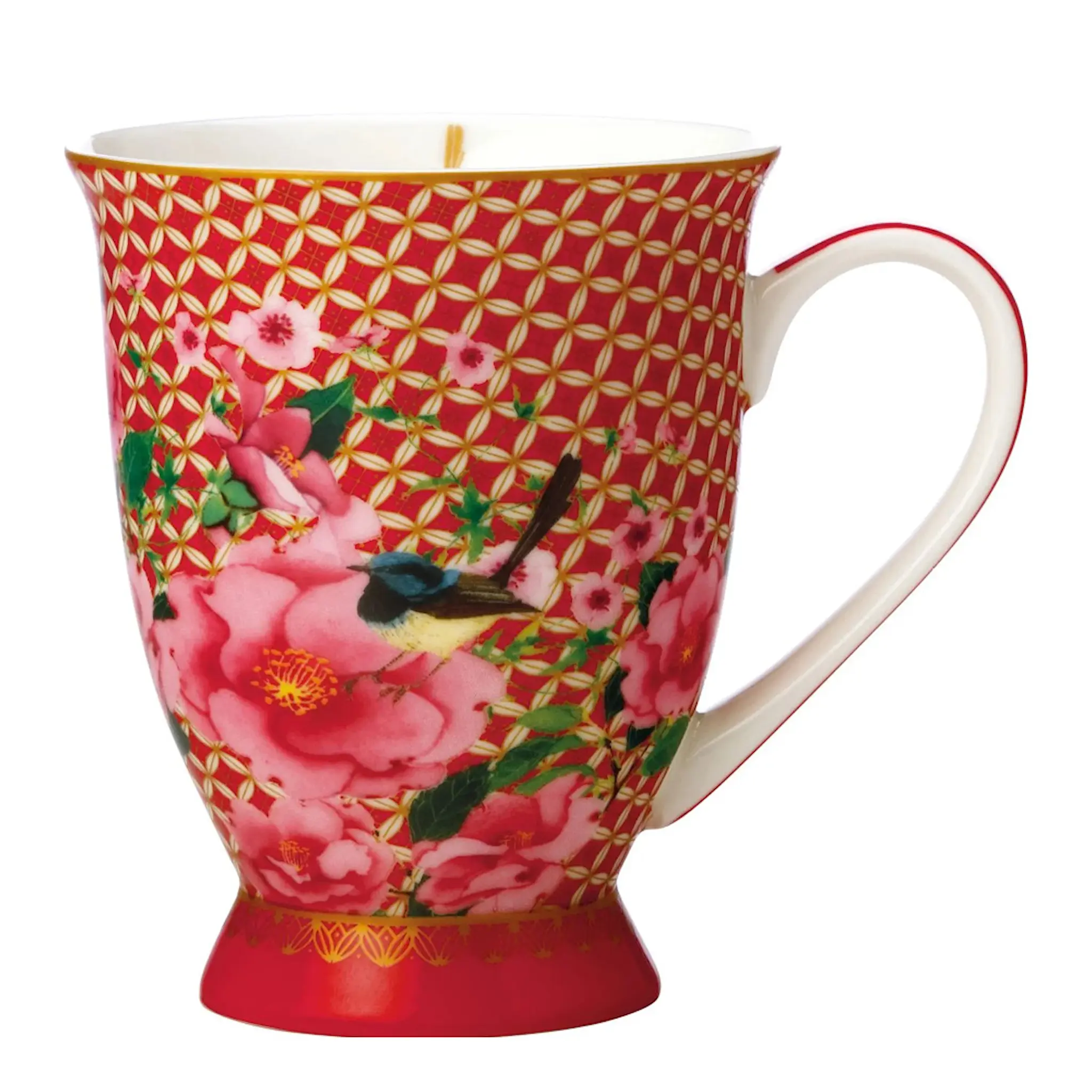 Maxwell & Williams Silk Road mugg 30 cl röd