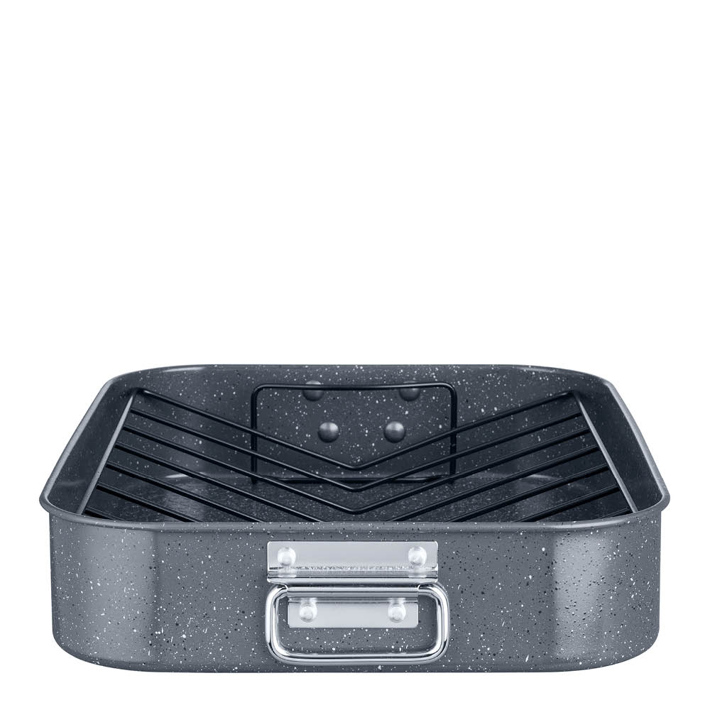 Denby Quantanium Finish ugnsform med galler 41,6x31,8x7,6 cm