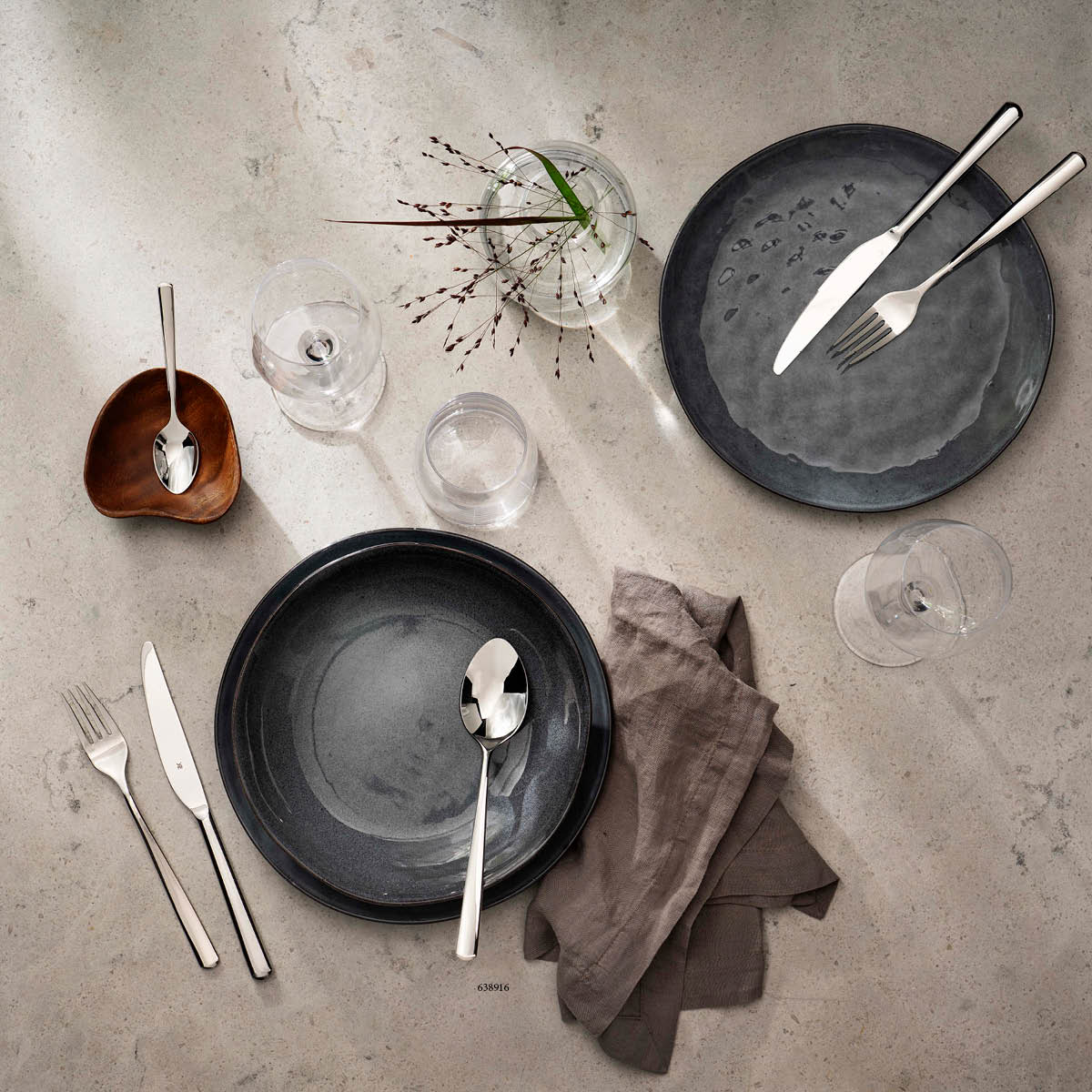 WMF Boston bestickset 24 delar polerat stål