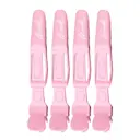 Grip hårklämma 4-pack rosa