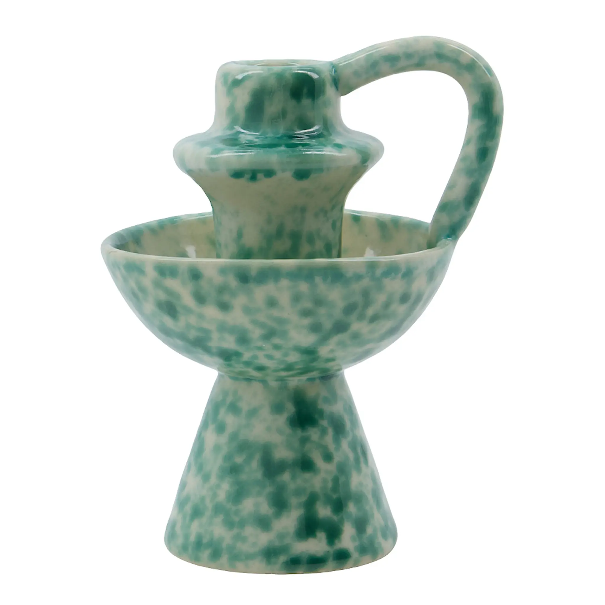 House Doctor Diva ljusstake 14 cm grön