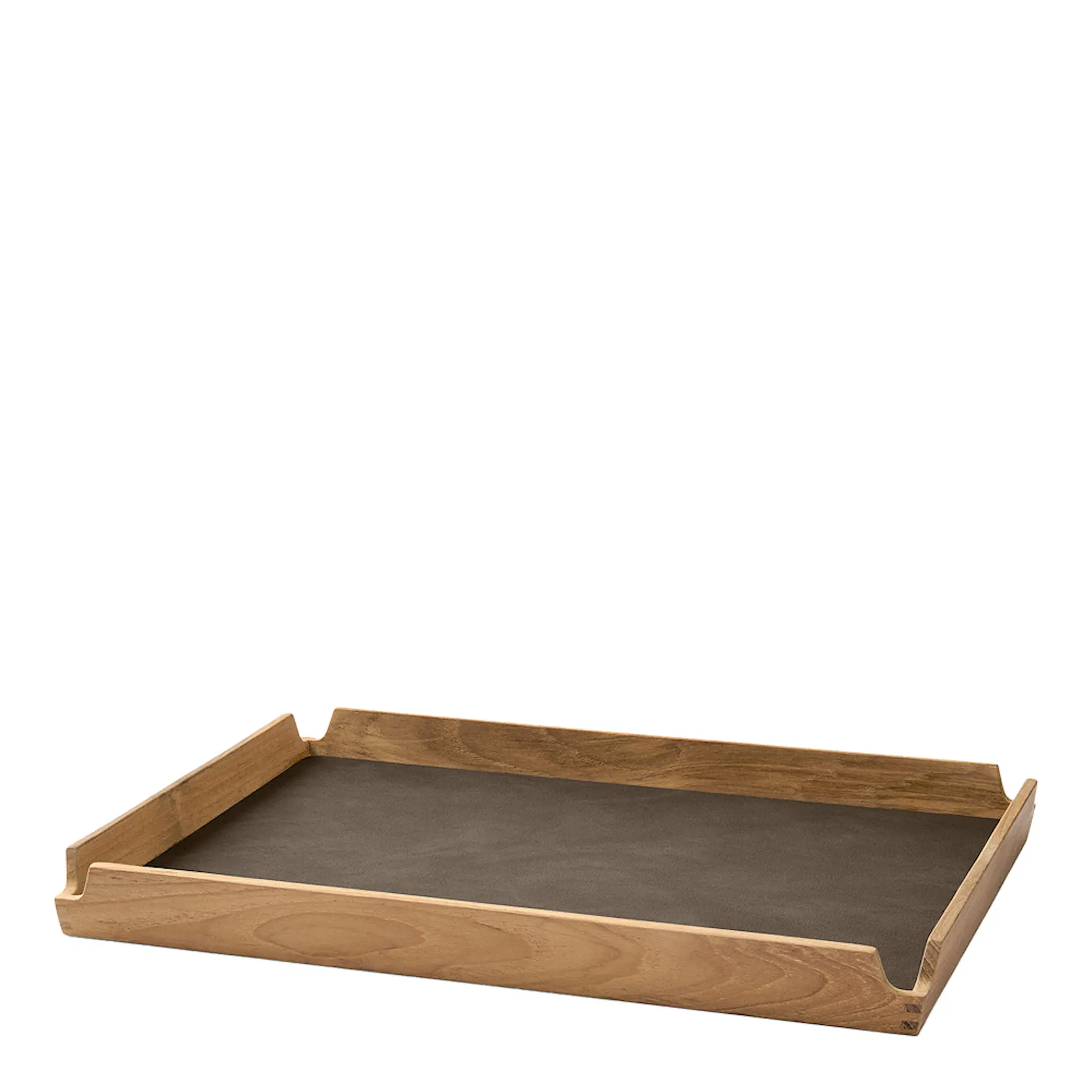 LIND DNA Airy teak bricka 28,6x36,6 cm nupo kaviar