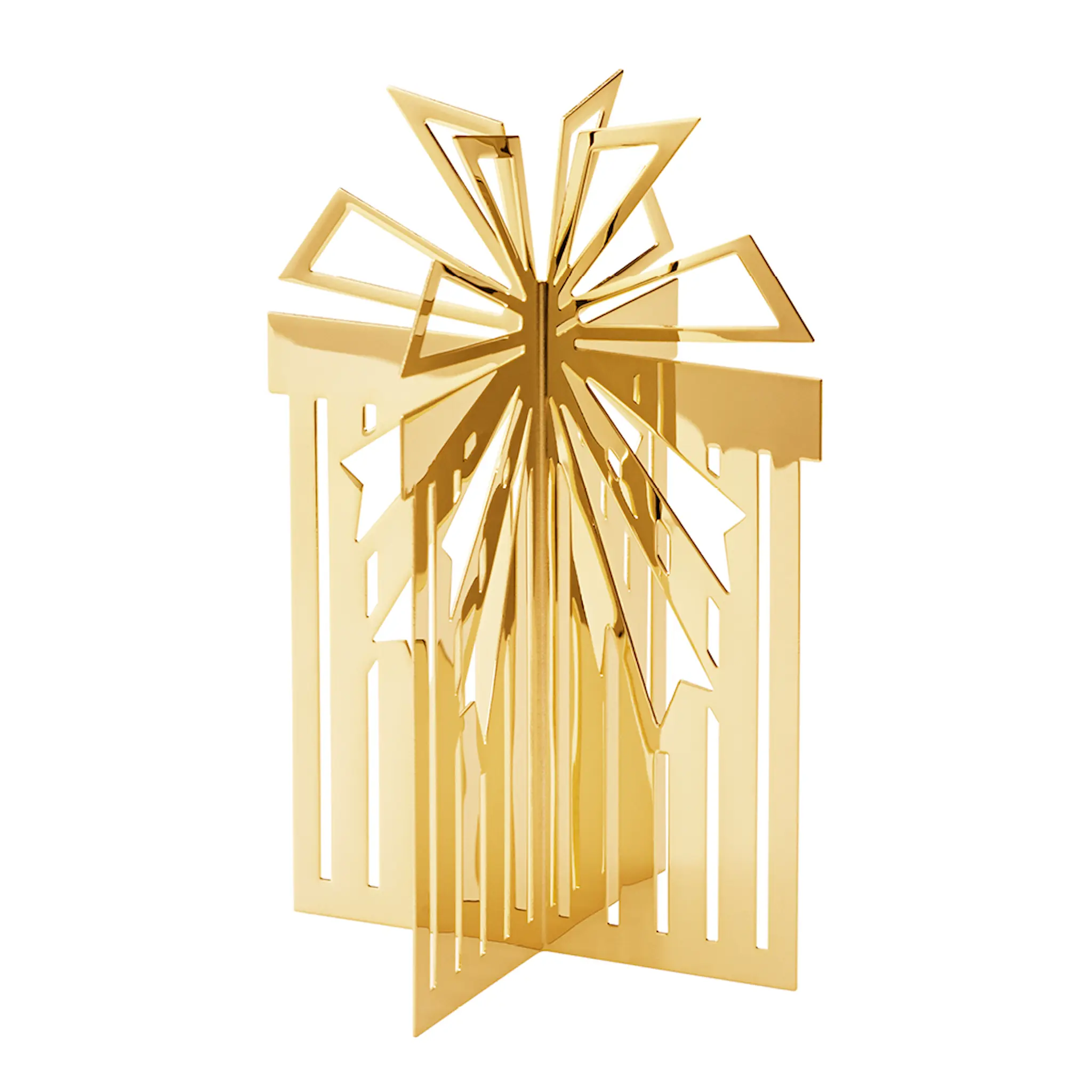 Georg Jensen Jul 2025 julprydnad för bordet mellan guld
